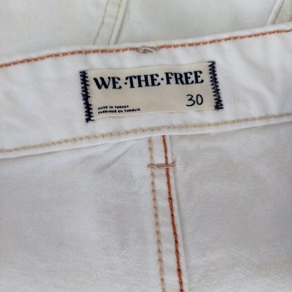 Free People - We The Free Palmer Shorts - White -Size 30 - Picture 3 of 5